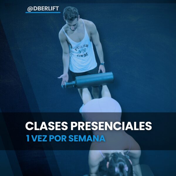 Clases 1 vez Presencial 1 vez por semana