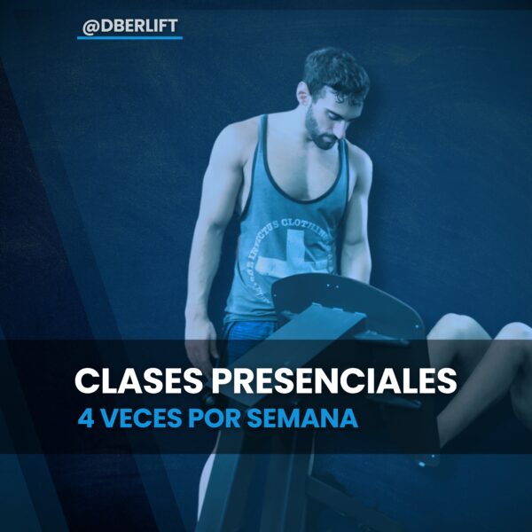 Clases 4 veces Presencial 4 veces por semana