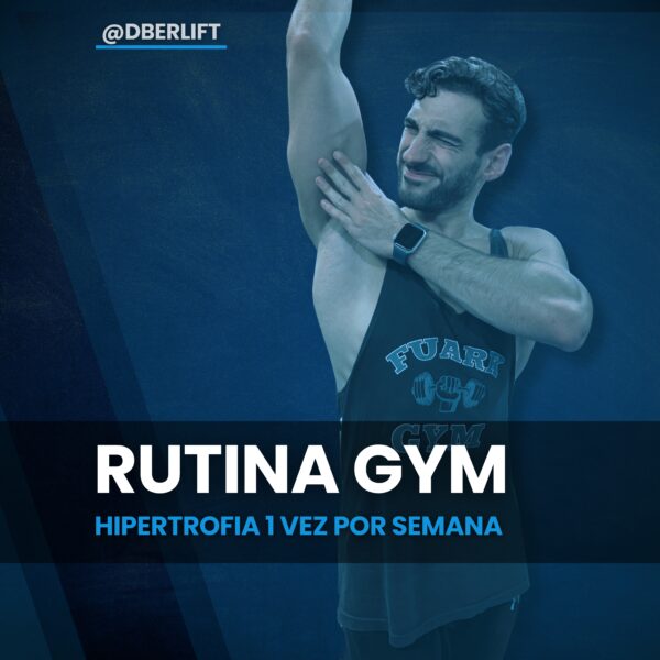 Hipertrofia 1 vez por semana
