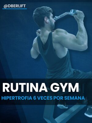 Hipertrofia 6 veces por semana