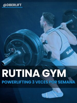 Powerlifting 3 veces por semana