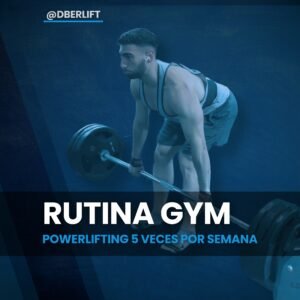 Powerlifting 5 veces por semana