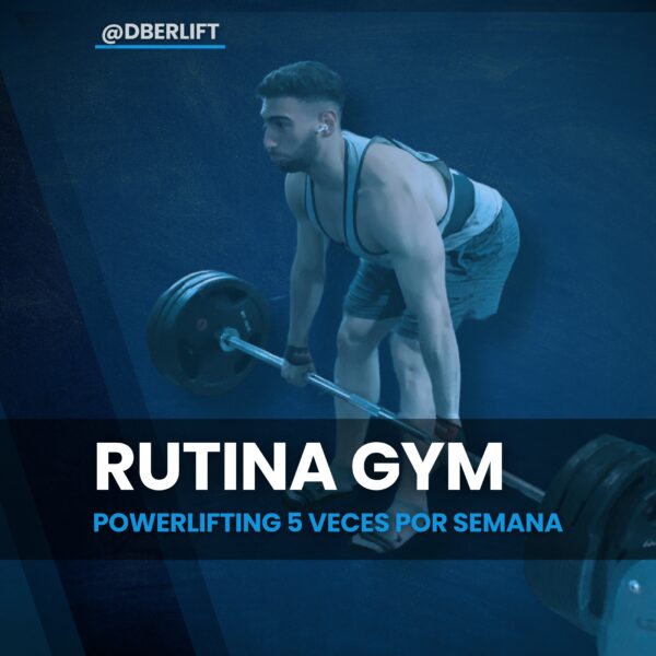 Powerlifting 5 veces por semana
