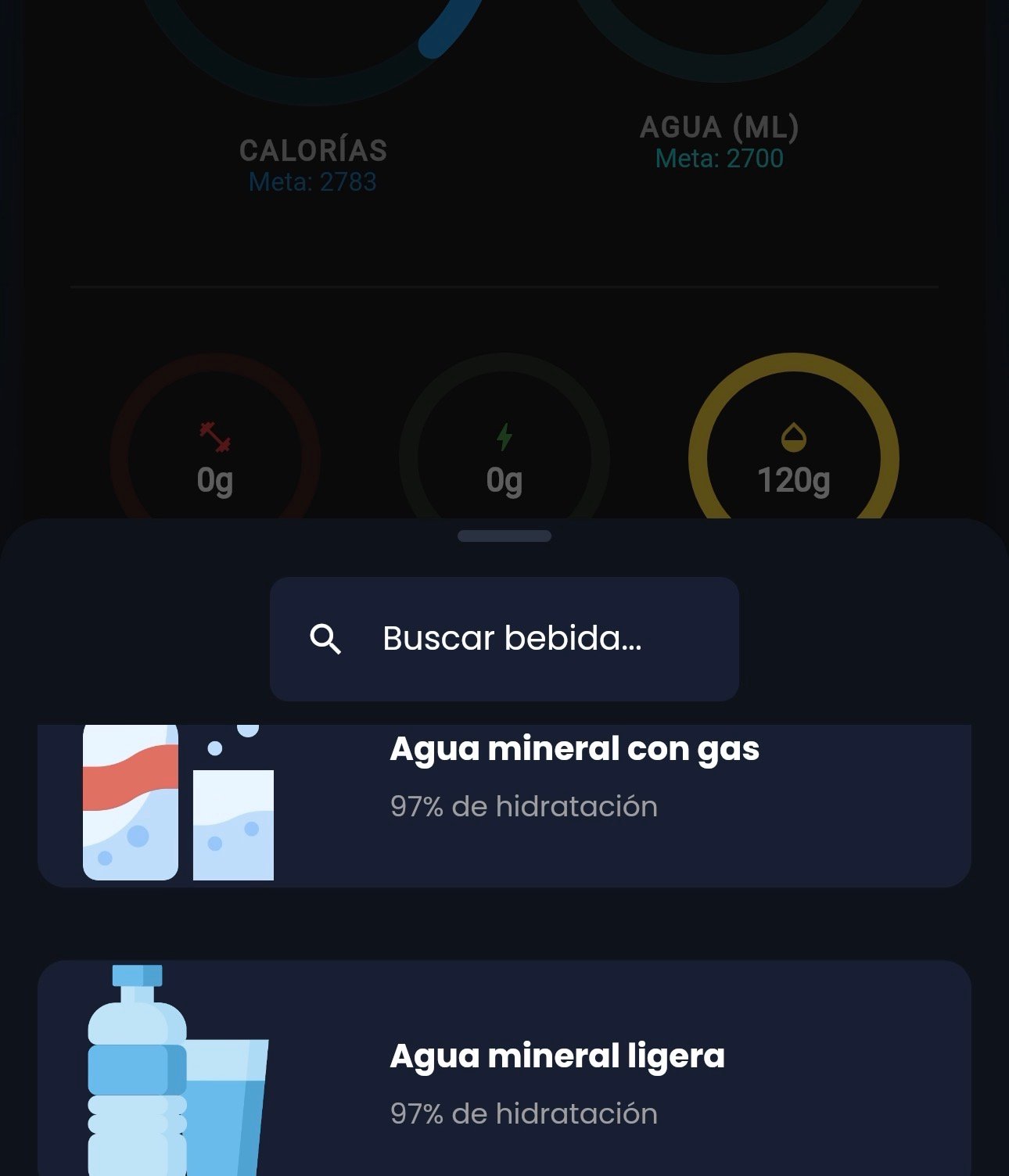 Hidratación diaria
