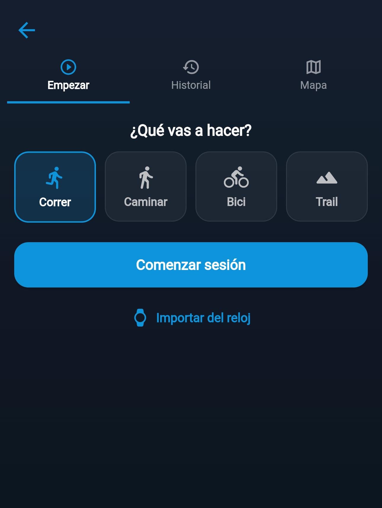 Cardio y actividad