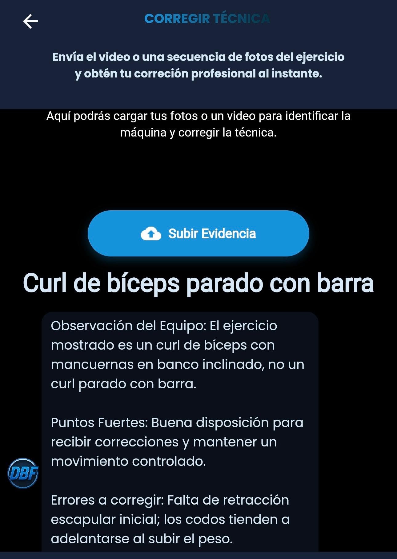Correcciones en tiempo real