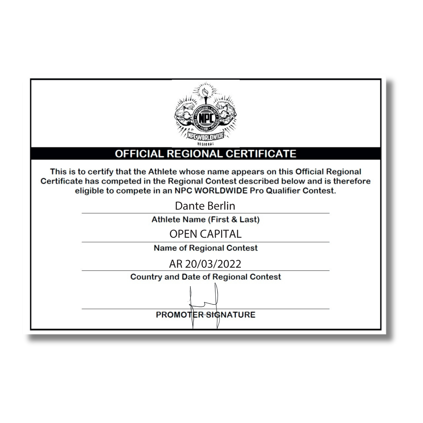Diploma regional