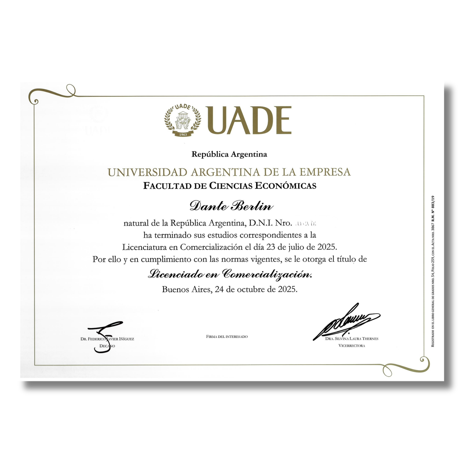 Lic. en Marketing