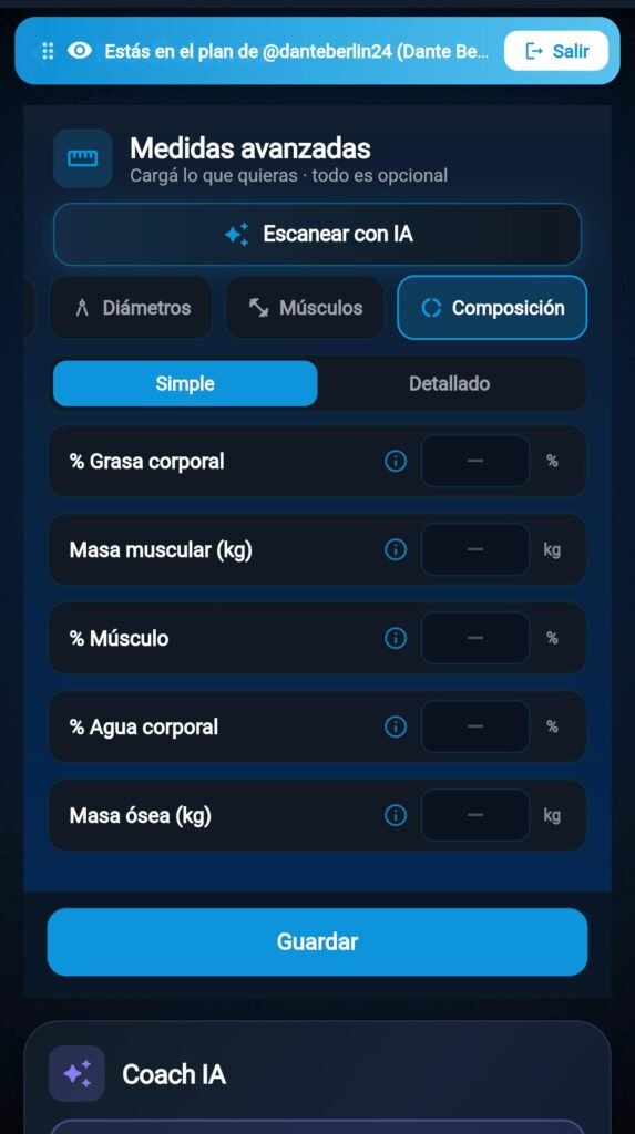 Mediciones mes a mes